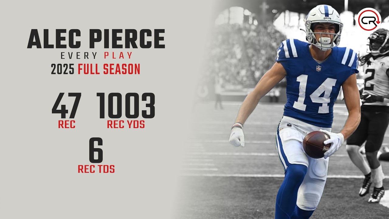 Alec Pierce 2025 Highlights | Every Target and Catch