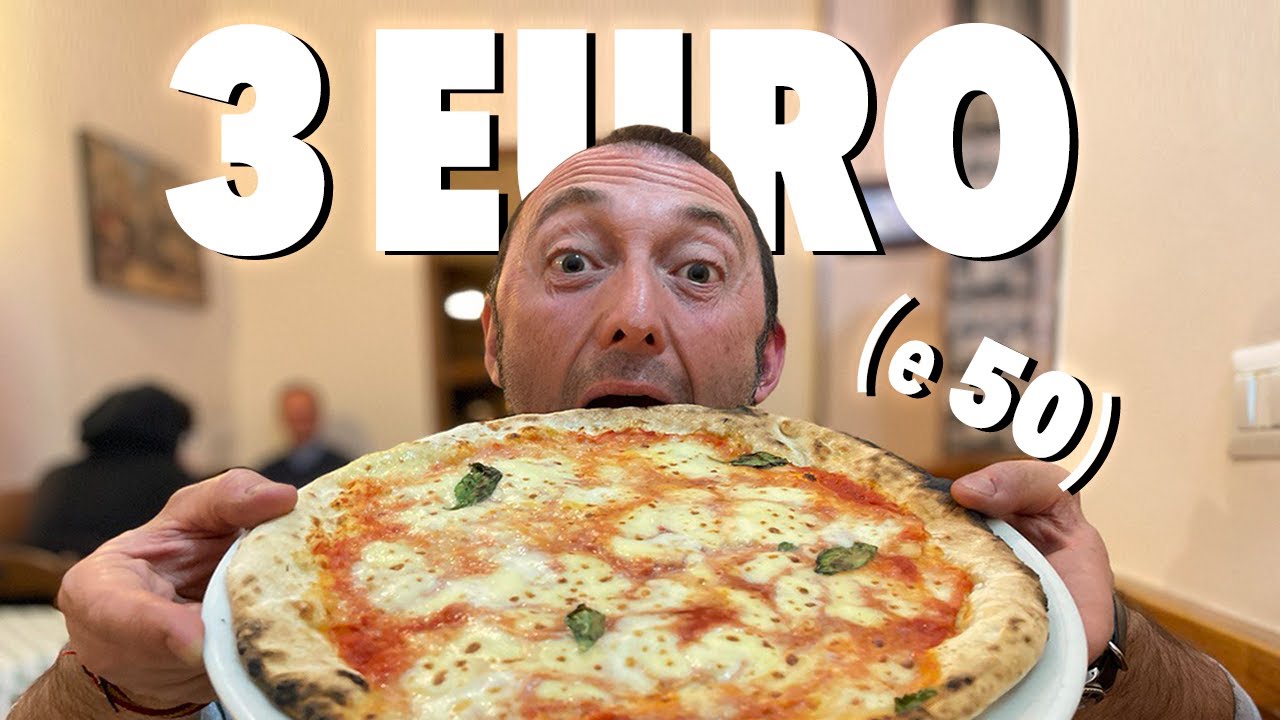 🍕 Pizza Margherita a 3 euro nella pizzeria + economica d'Italia 🍕 Grigliatori in pizzeria