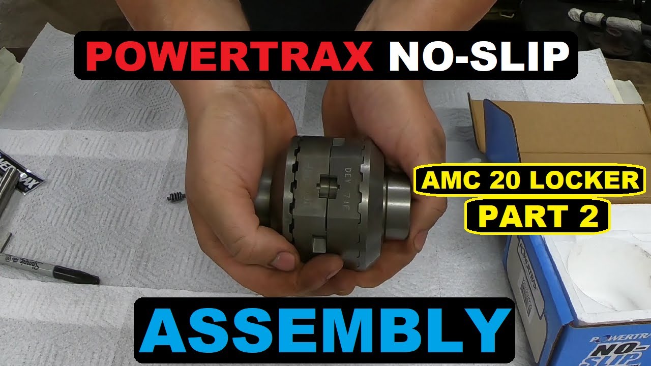 Assembling a POWERTRAX No-Slip LOCKER - AMC20 Locker Installation Part 2 of 3