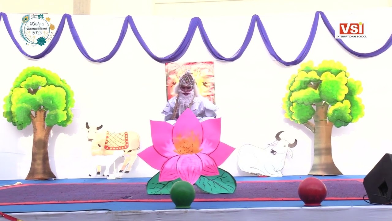 Krishna Janmashtami Celebration 2025 || VSI International School, Jaipur