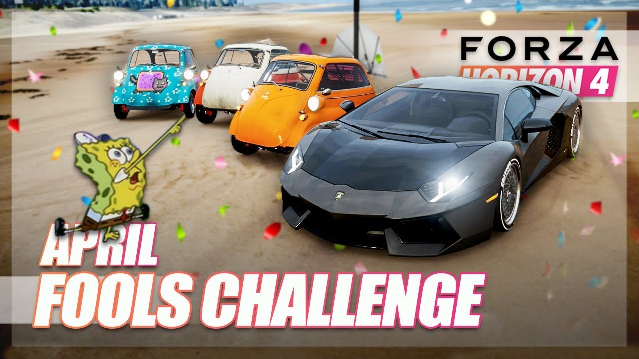 Forza Horizon 4 - April Fools Challenge! (The Ultimate Prank is Back)