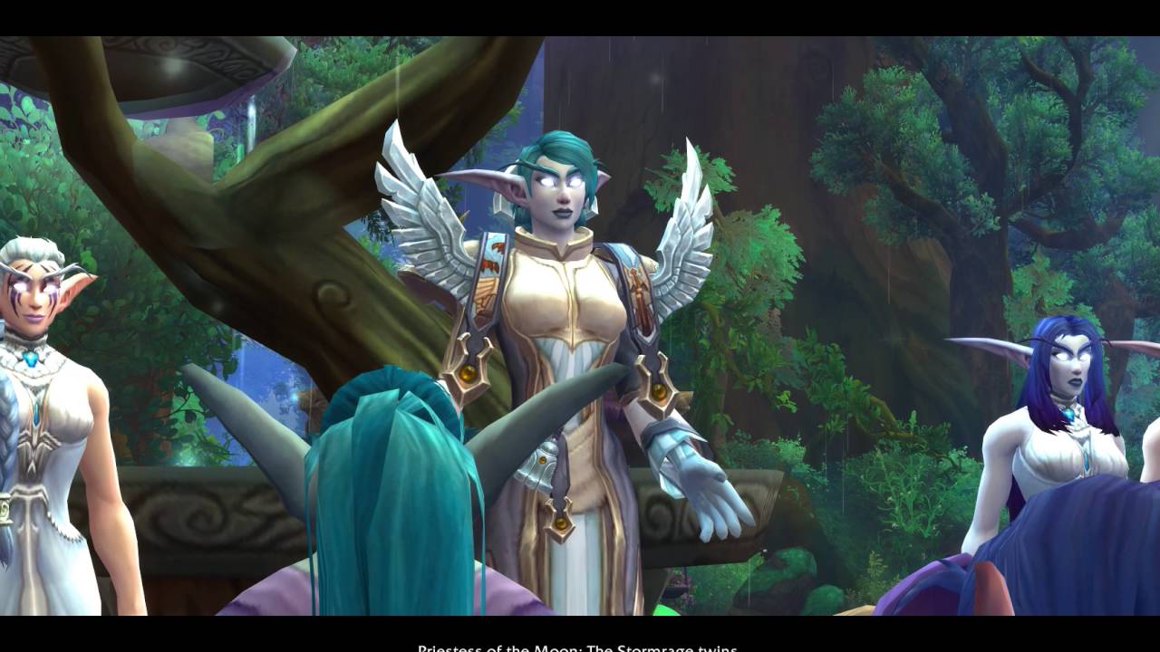 Illidan and Malfurion Stormrage's Birth HD 720p 60FPS