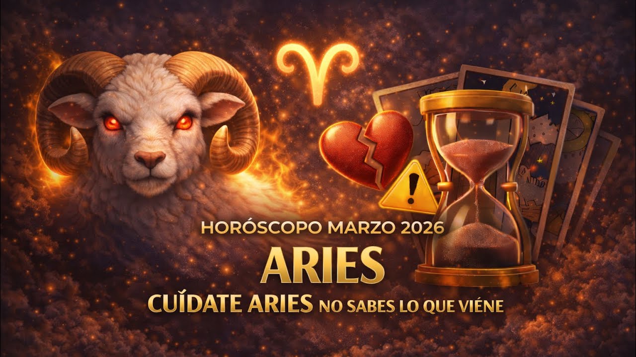 ⚠️ ARIES MARZO 2026: SI NO TOMAS ESTA DECISIÓN AHORA CON EL TRAIDOR… MUCHAS MAS COSAS VAN A PASAR 😳😱