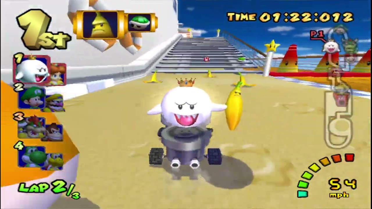 Mario Kart Double Dash (GCN) Mirror ACT Gameplay 7-29-2022