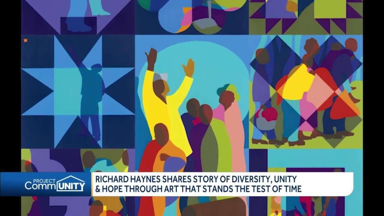 Richard Haynes shares story of diversity, unity, hope through art that stands the test of time