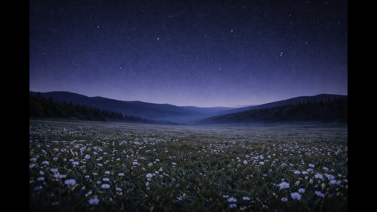 Low Night Meadow | Mild Sleep Music – 10 Hours