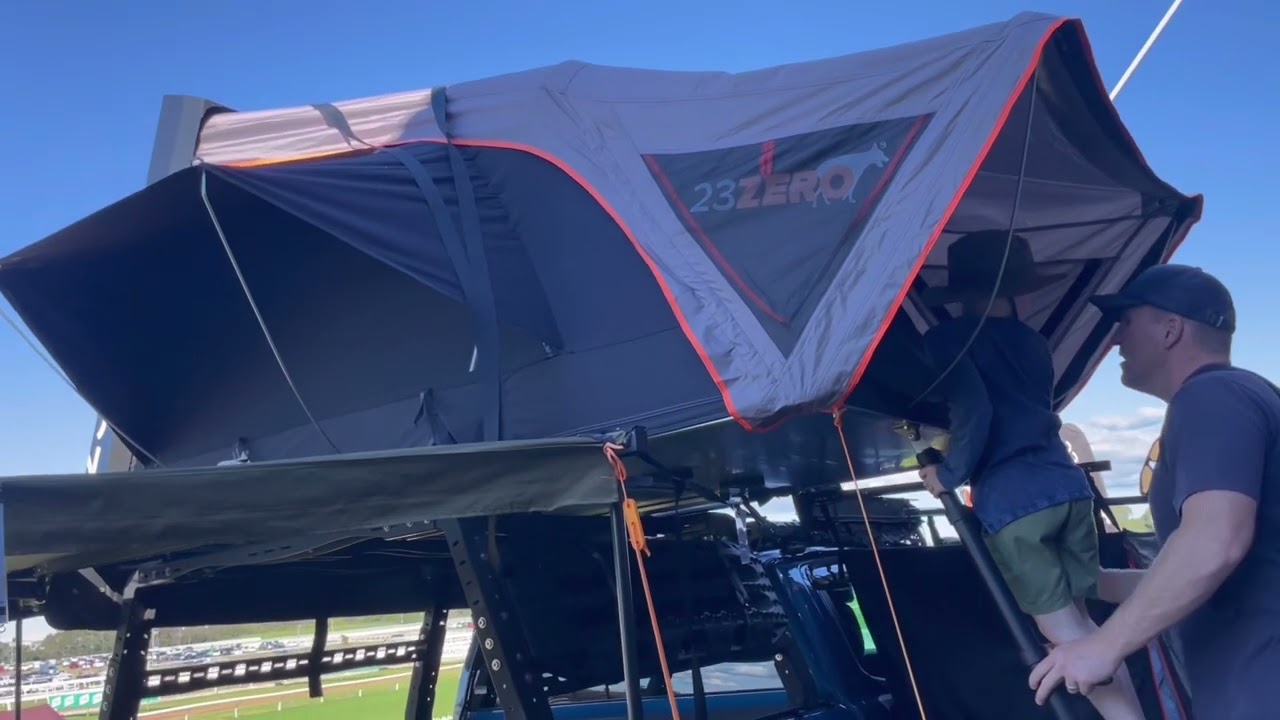IS THIS THE BEST FAMILY ROOFTOP / GROUND TENT FOR 2022?! 23ZERO Panther 2000 / OZTENT Airtents