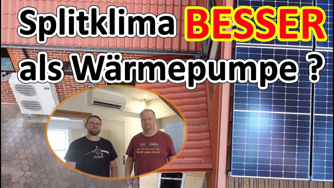 Experte überzeugt: Splitklima-Geräte sind Wärmepumpen in fast allen Belangen überlegen