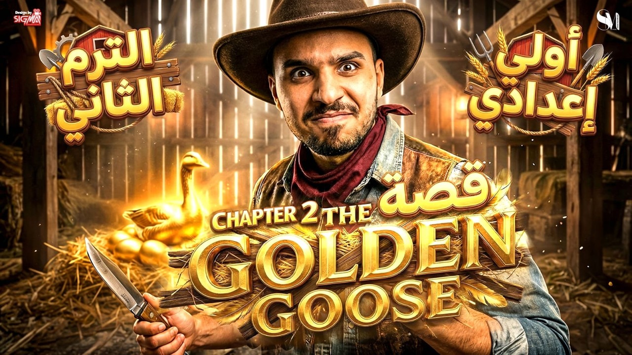 قصة اولى اعدادى ( THE GOLDEN GOOSE) | اللغة الانجليزية | شرح وحل chapter 2