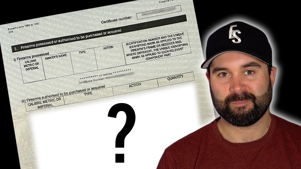 What Firearm Slots Did I Get And What Guns Did I Buy? - UK Firearms Certificate