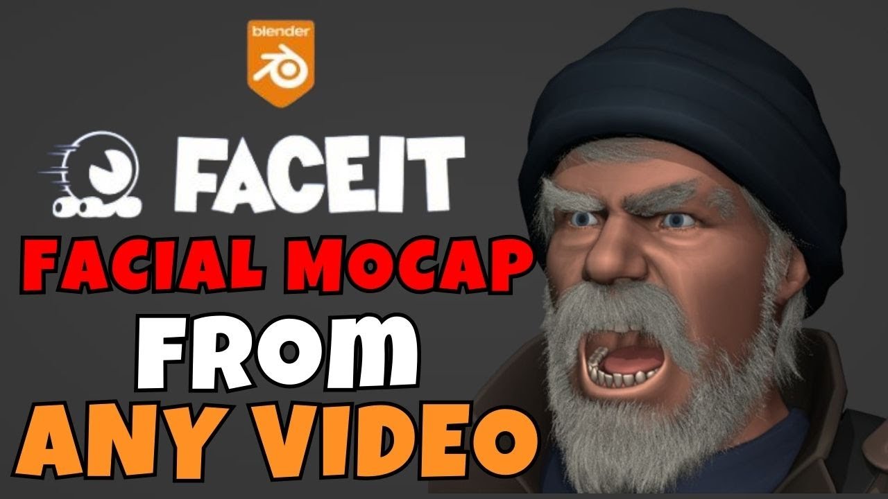 Face Motion Capture from any Video | Facial Expressions & Talking Mocap in blender