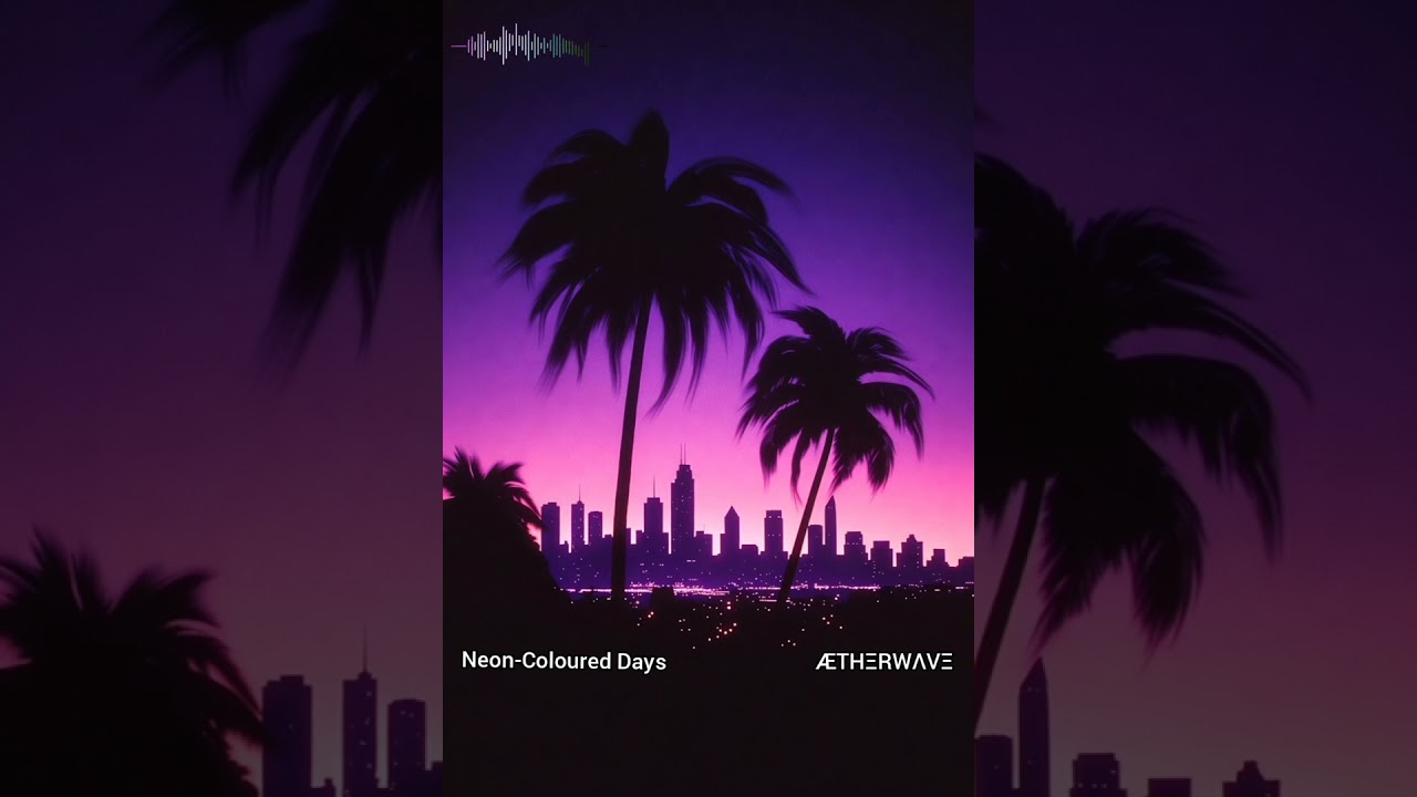 🎵 Neon-Colored Days • AETHERWAVE 