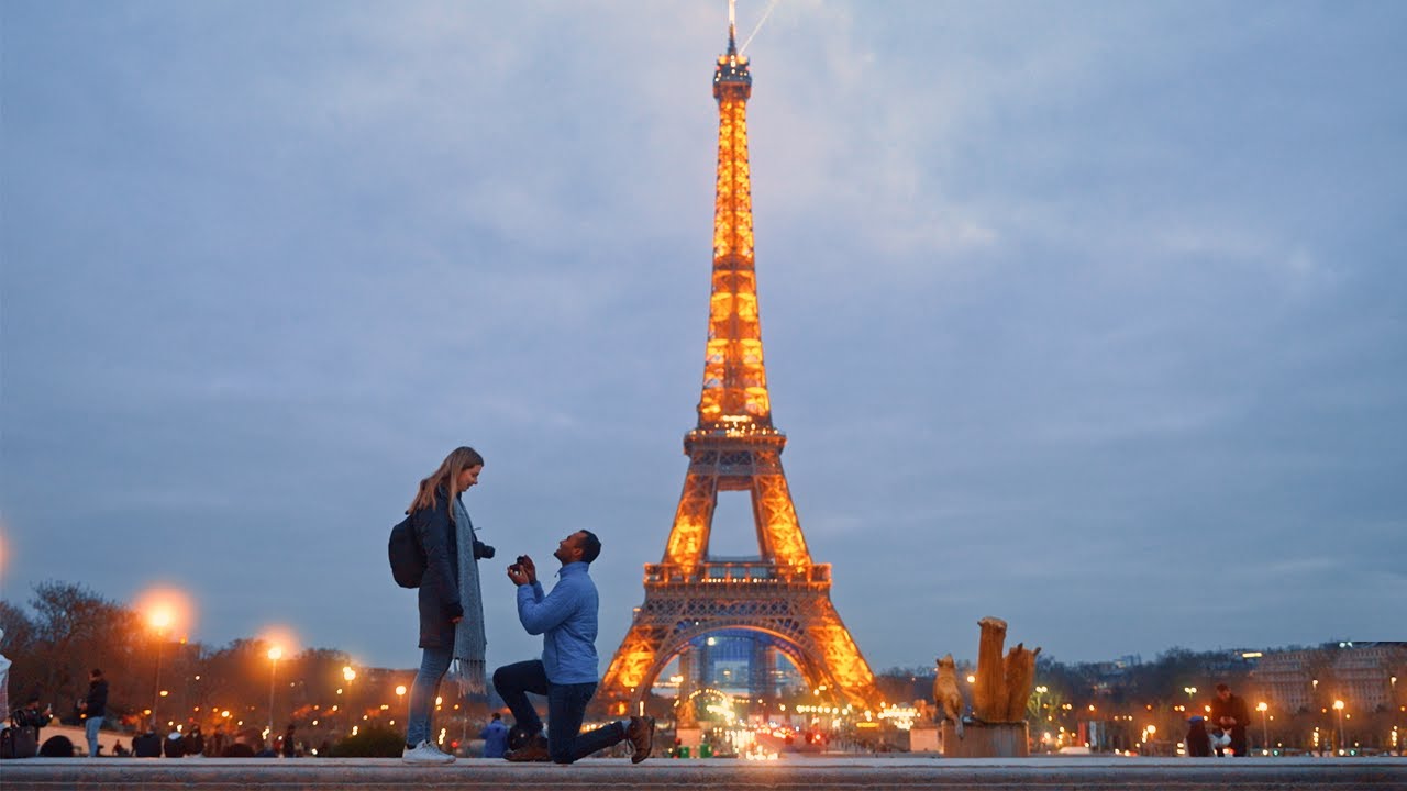 SHE SAID YES! 💖 | Our Proposal in PARIS - Indian Dutch Couple