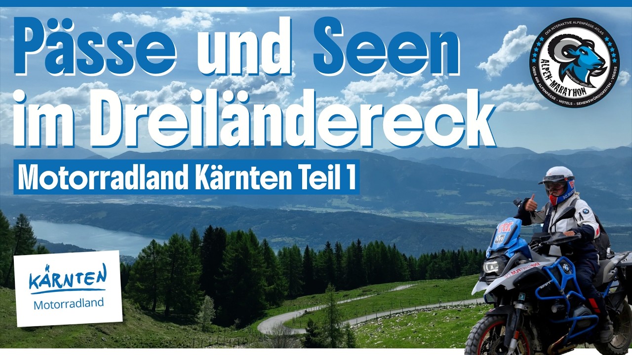 Motorradland K&auml;rnten &ndash; Seen, Speck und P&auml;sse im Dreil&auml;ndereck | Teil 1