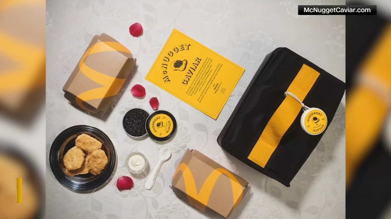 McDonald's launches McNugget Caviar kits for free Valentine's Day