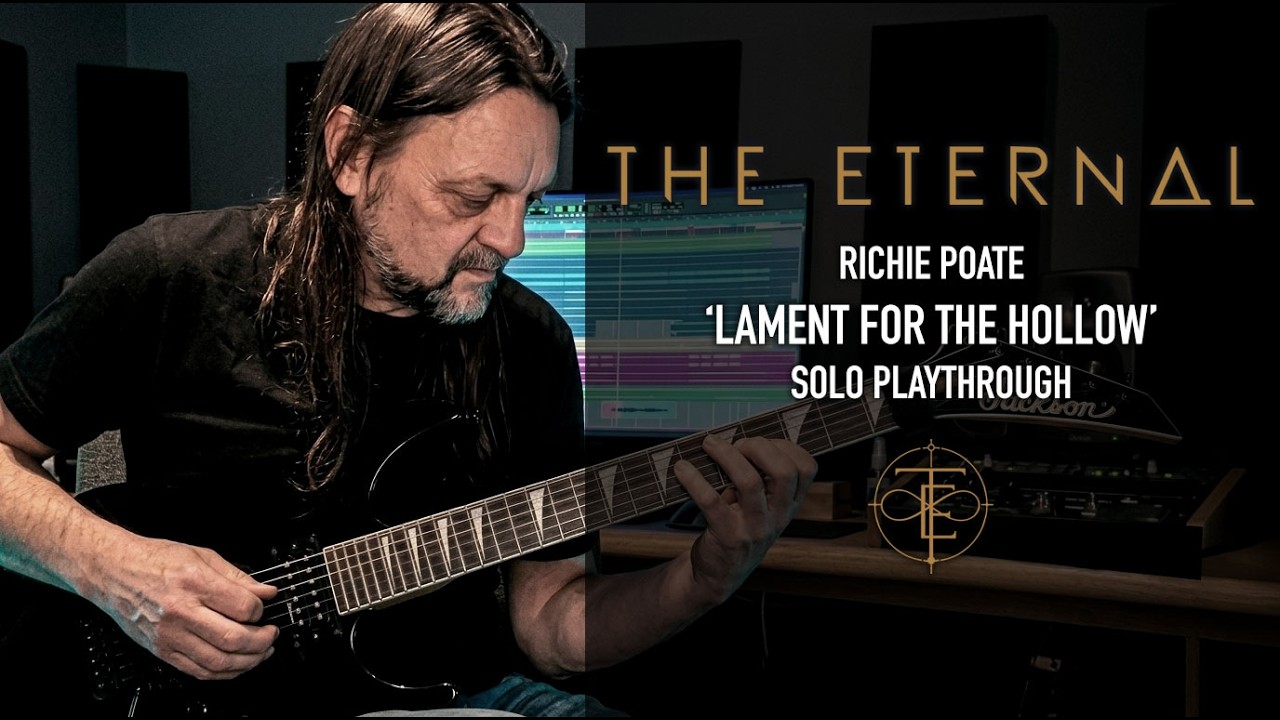'Lament For The Hollow' Guitar Solo playthrough with Richie Poate