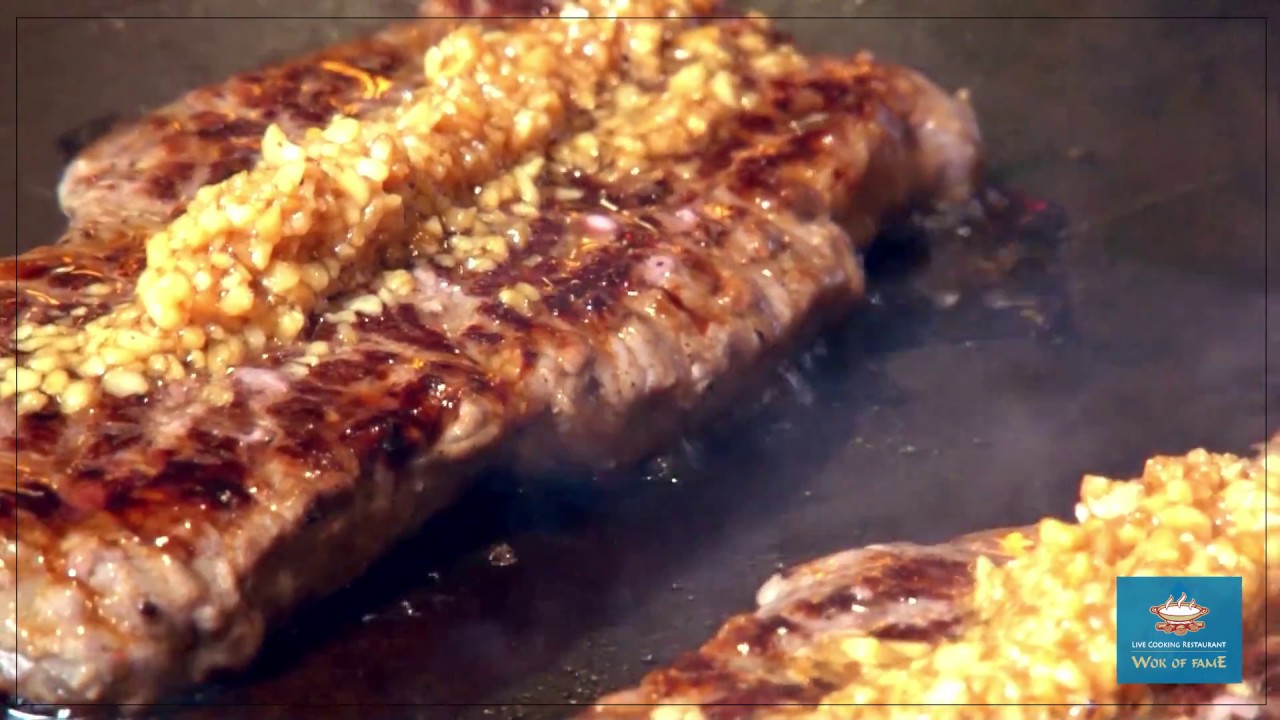 Live Cooking Teppanyaki Station l Wok Of Fame Buffet Restaurant