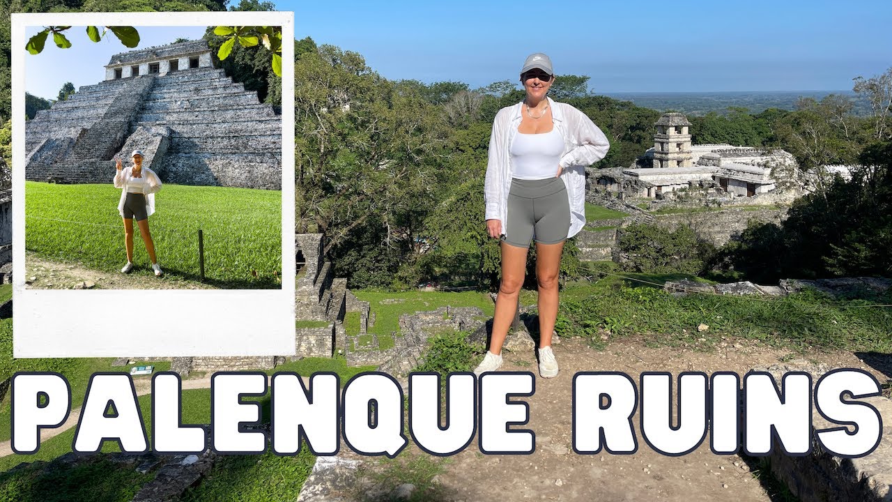 Palenque Ruins Tour. Mexico Mayan Ruins. Travel Vlog & Information.