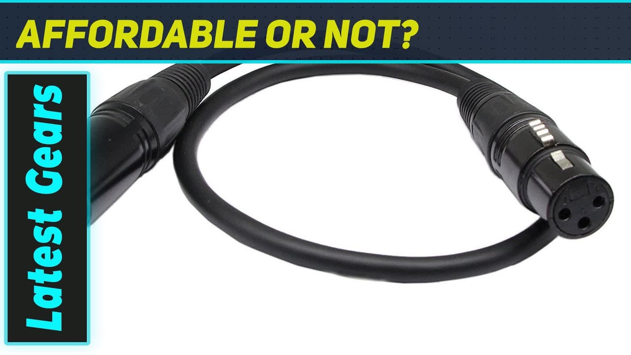 SinLoon DMX Cable: Essential 3-Pin Female to 5-Pin Male XLR Adapter