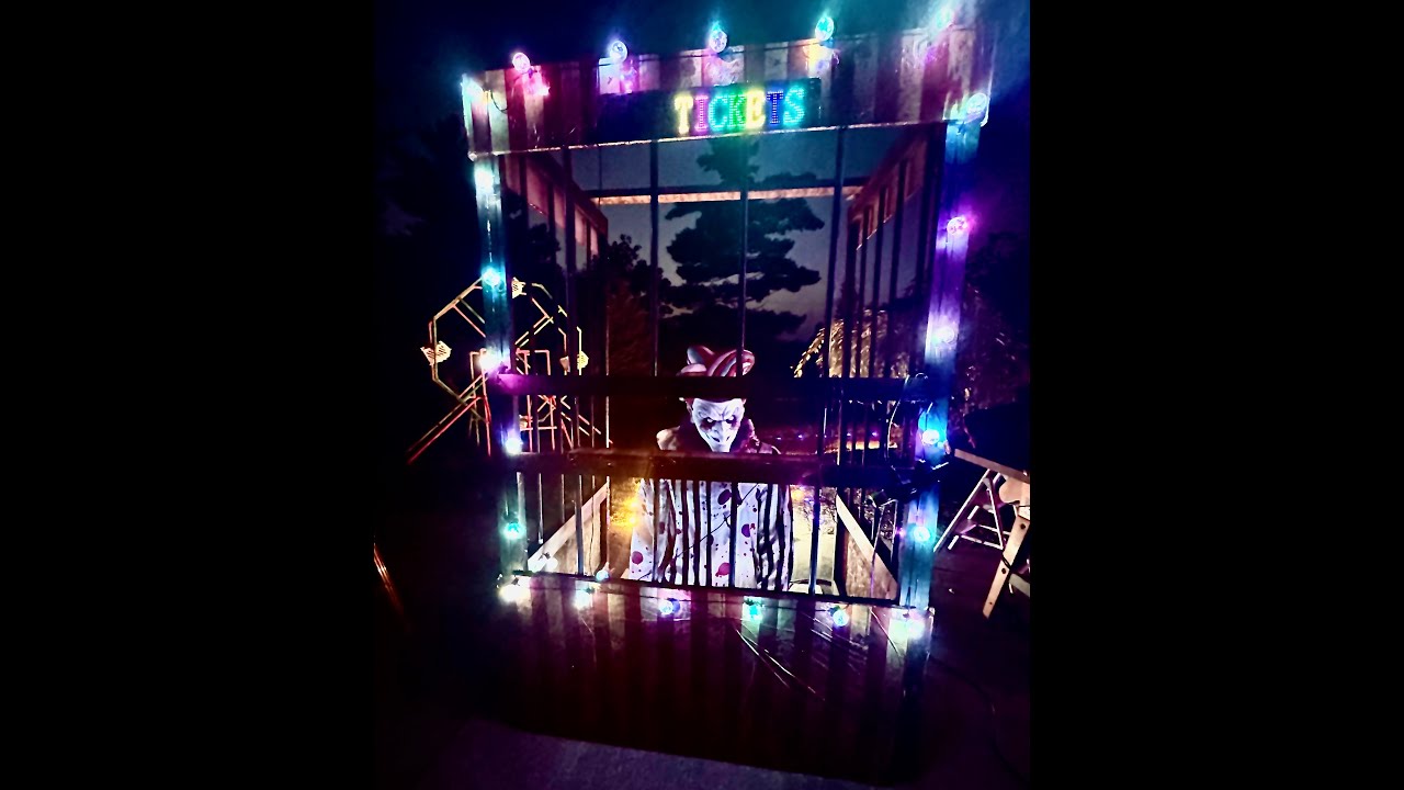 2025 Ticket Booth Animated Prop