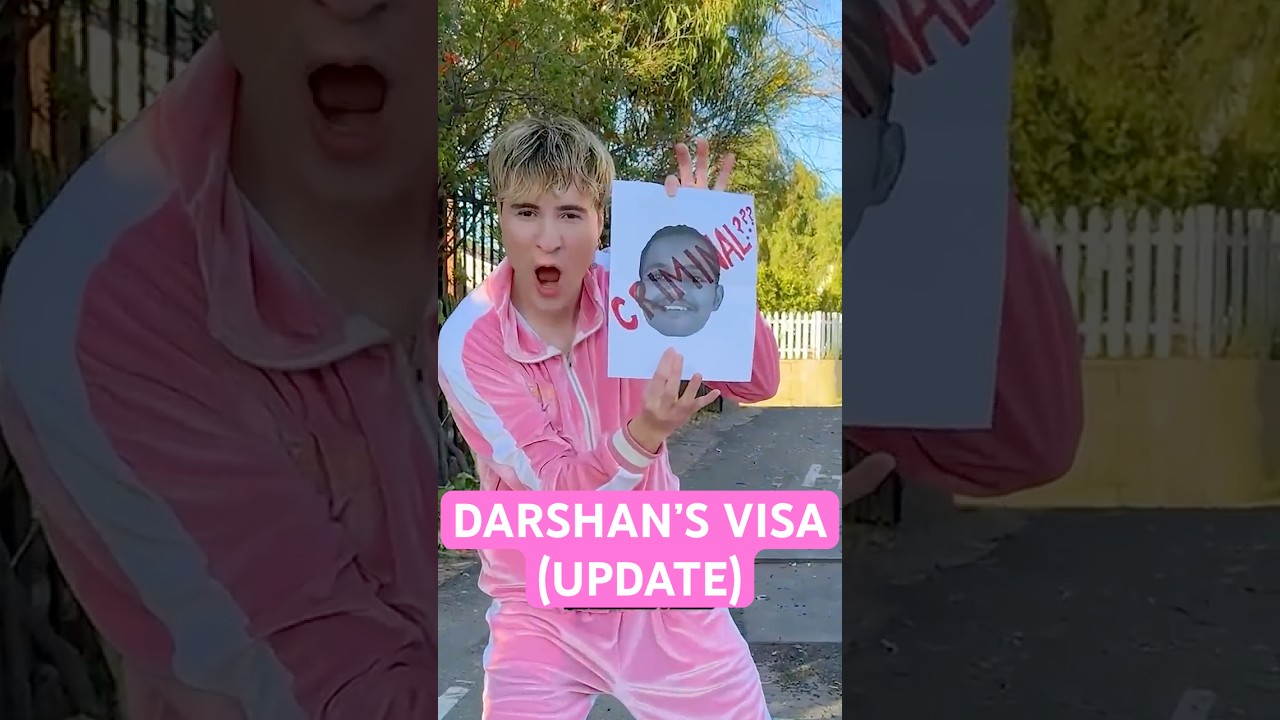 DARSHAN'S VISA!! (UPDATE) #shorts