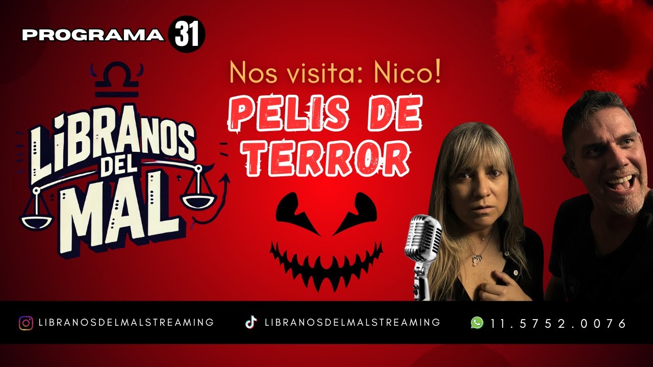 Episodio 31 de LIBRAnos del Mal Streaming en Vivo 