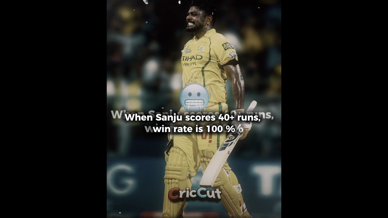 Sanju Samson: Backbone of CSK Team || CricCut #sanjusamson #csk #ipl #cricket