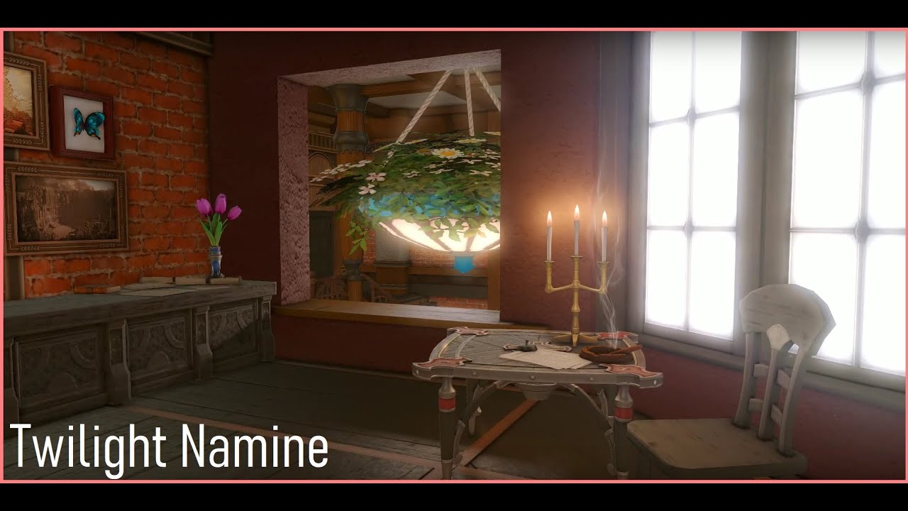 FFXIV House Tour: Twilight Namine (Crystal, Diabolos, Mist ward 7 plot 2, Large)