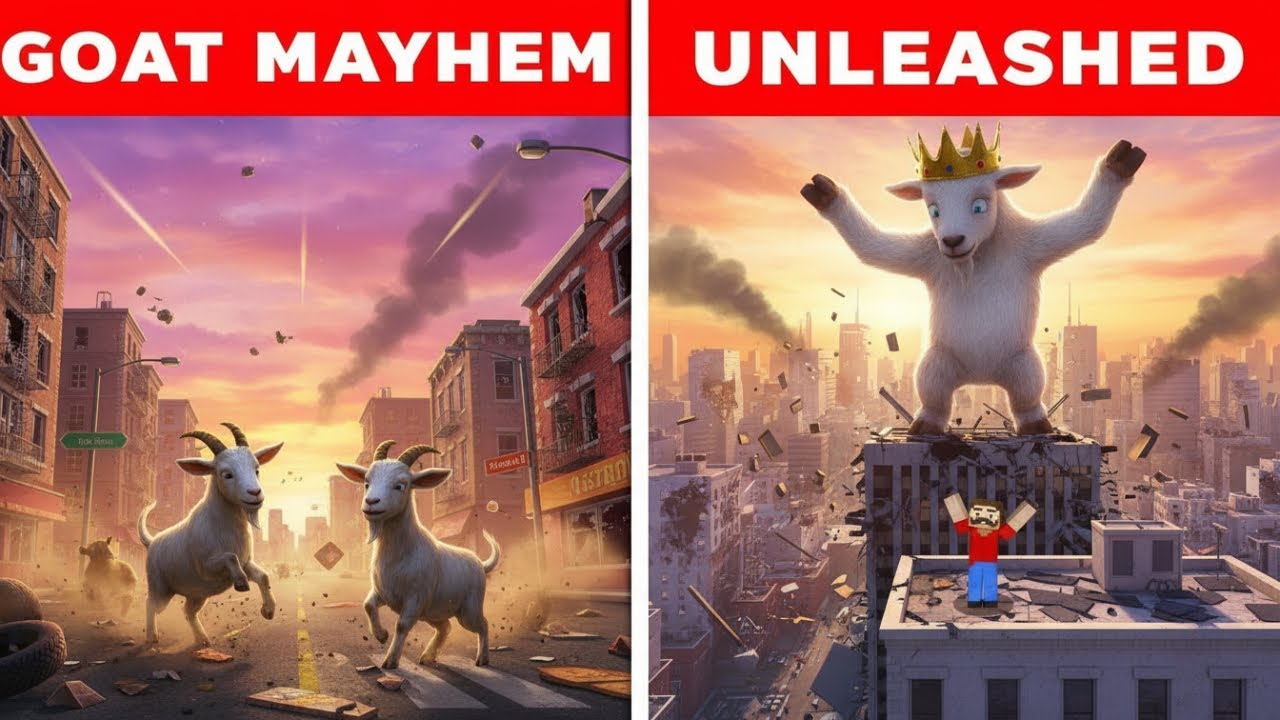 Goat Simulater 3 GOAT MAYHEM UNLEASHED!!! Part 2