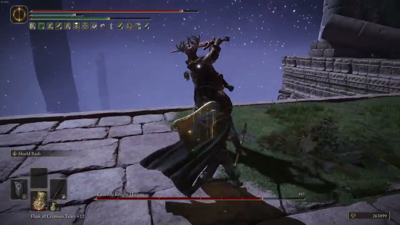 Elden Ring Reforged - Reworked Bulwark Fortune - Crucible Knight Hirnan