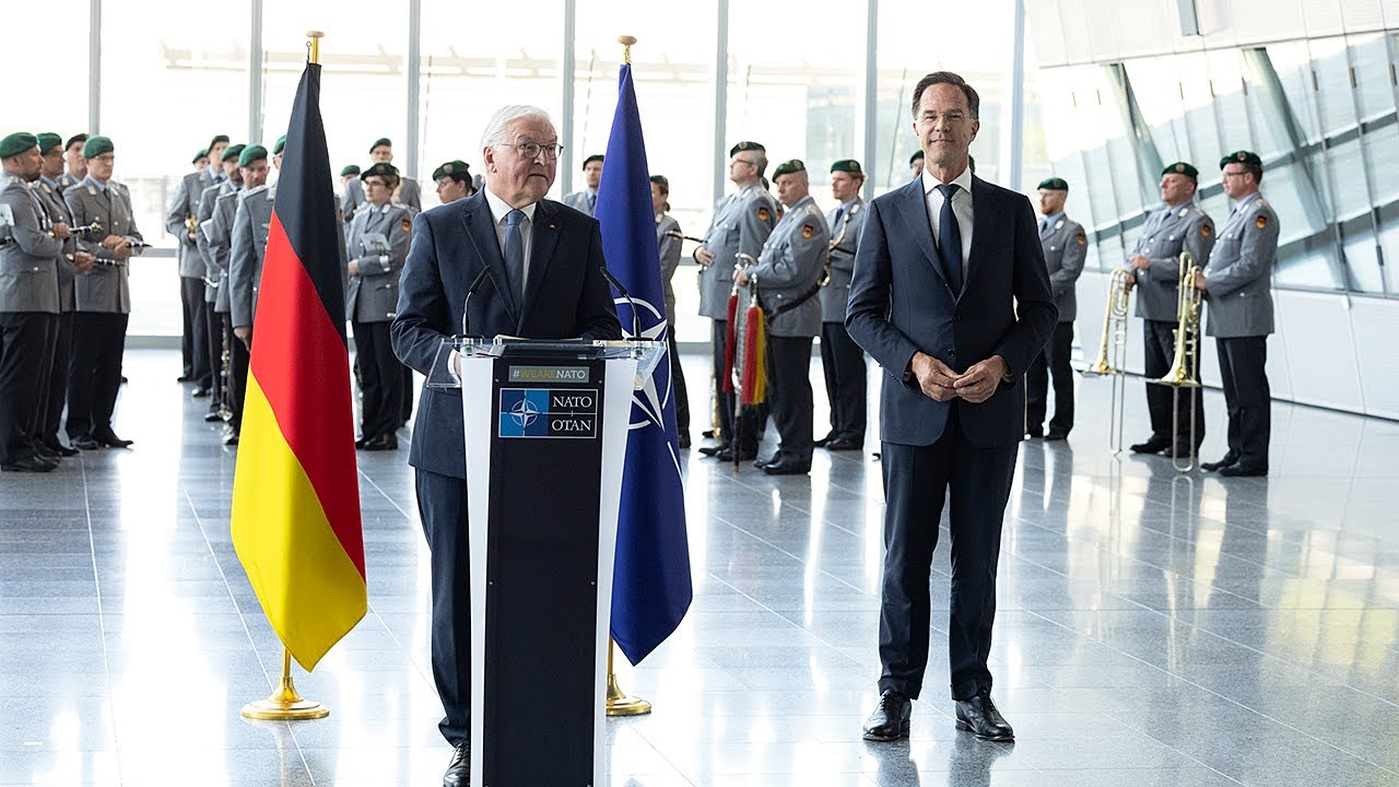 Ceremony marking the 70th Anniversary of Germany 🇩🇪 in NATO, 28 APR 2025