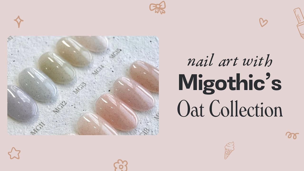 Nail Art with Migothic's Oat Collection