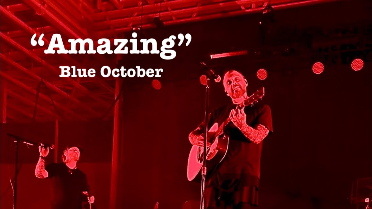 Blue October - “Amazing“ ❤️✨Romantic Art Rock song 🌳 History for Sale • LlVE from Austin 2025
