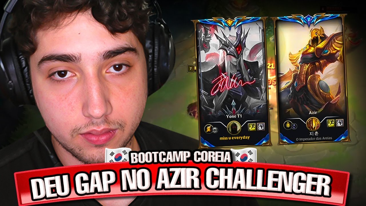 JEAN MAGO DEU GAP NO AZIR DO CHALLENGER COREANO