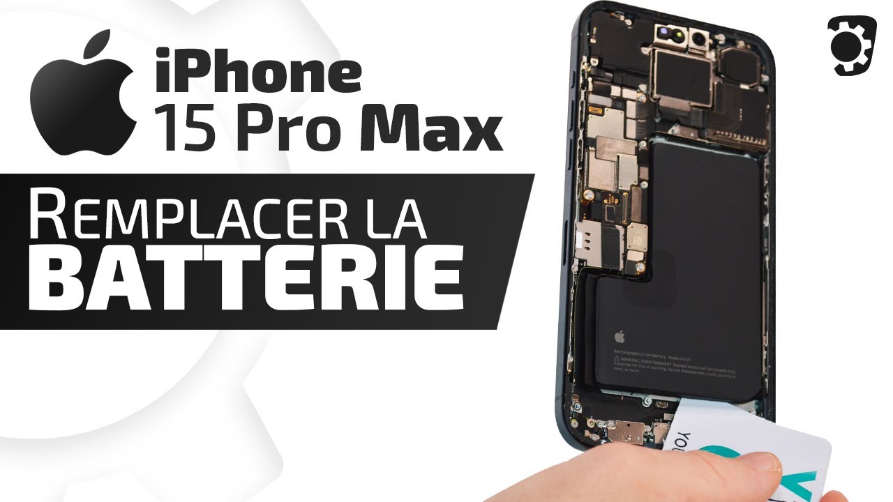 Comment changer la batterie d'un iPhone 15 Pro Max ? | Brico-phone