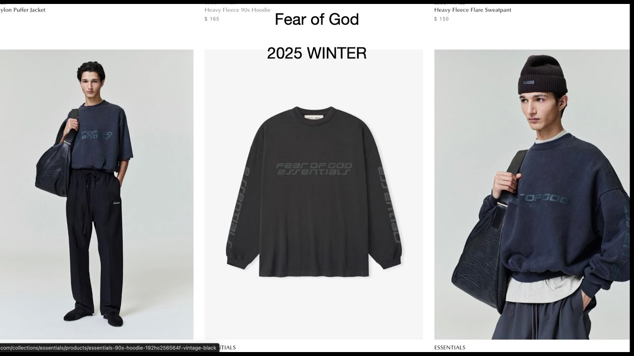 FEAR OF GOD ESSENTIALS ПРАЗДНИЧНАЯ КОЛЛЕКЦИЯ ЗИМА 2025 | ОБЗОР ДРОП-НОСОВ | ВЫСОКИЕ ЦЕНЫ
