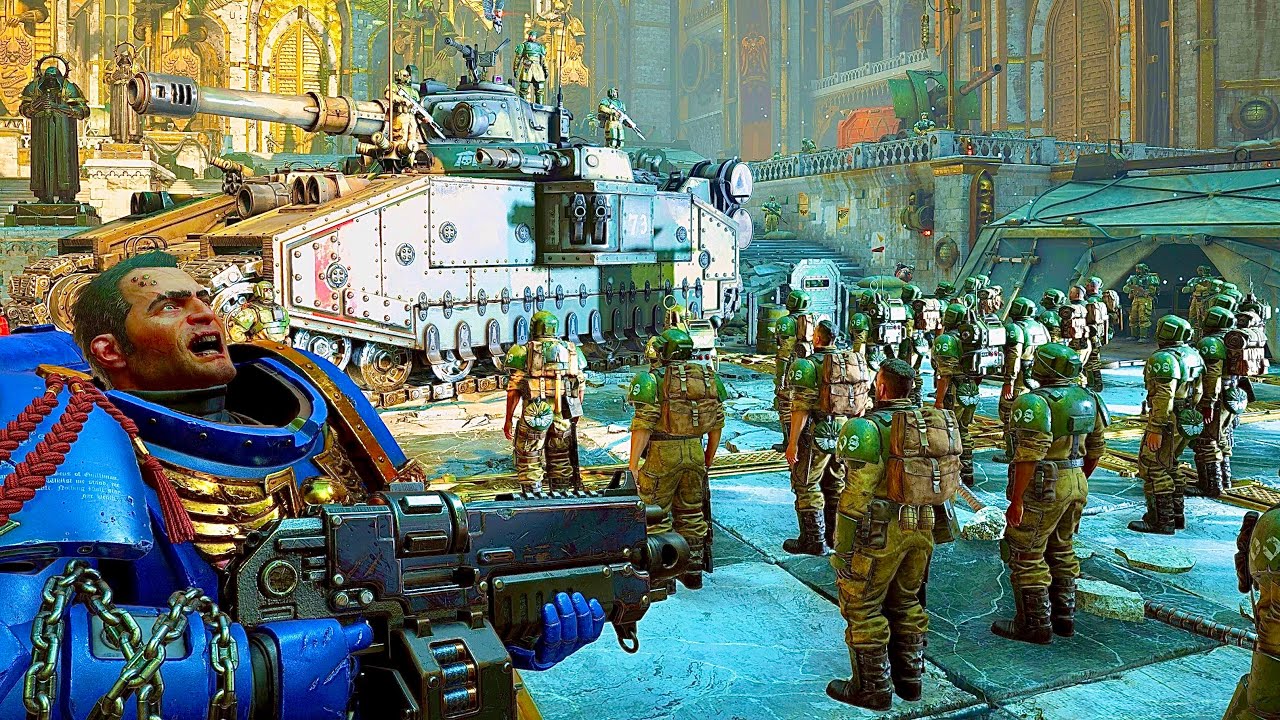 When You Play the JAPANESE Version of Space Marine 2 | Cadian Officer Speech..