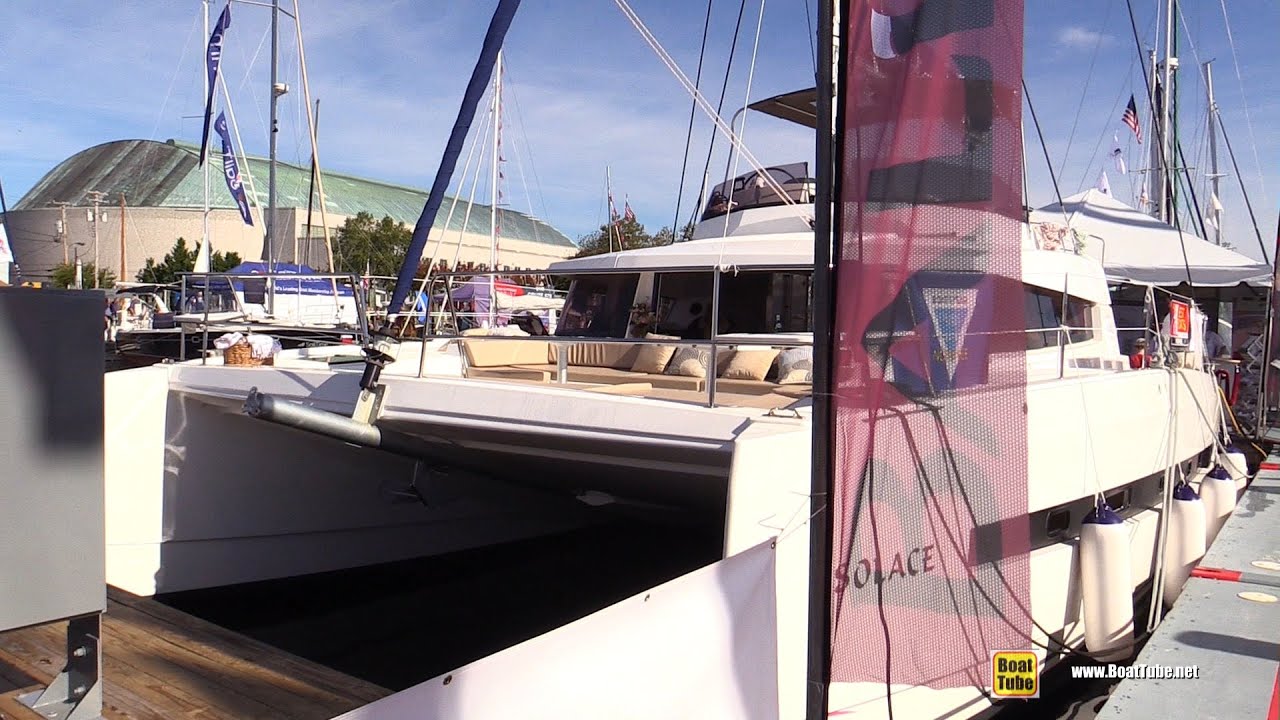 2015 Bali 4.3 Catamaran - Deck and interior Walkaround - 2015 Annapolis Sail Boat Show