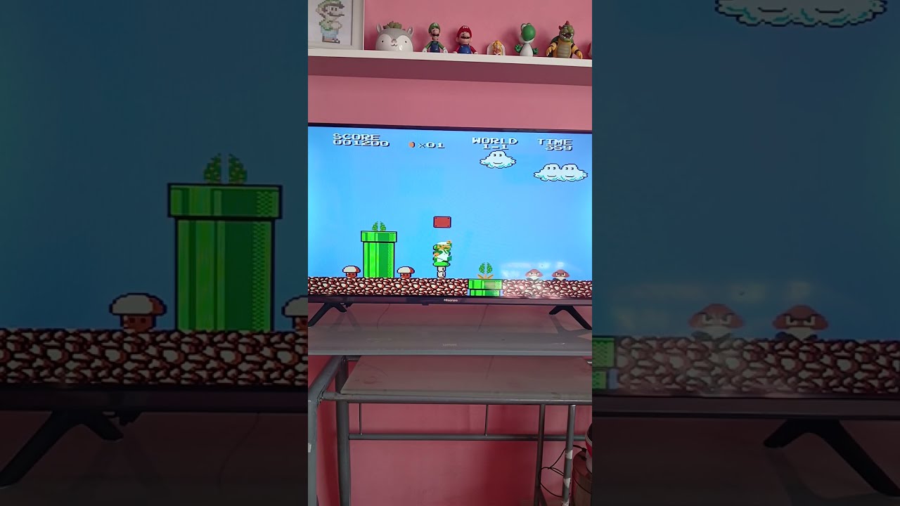 Jugando Super Mario Bros the lost levels :)