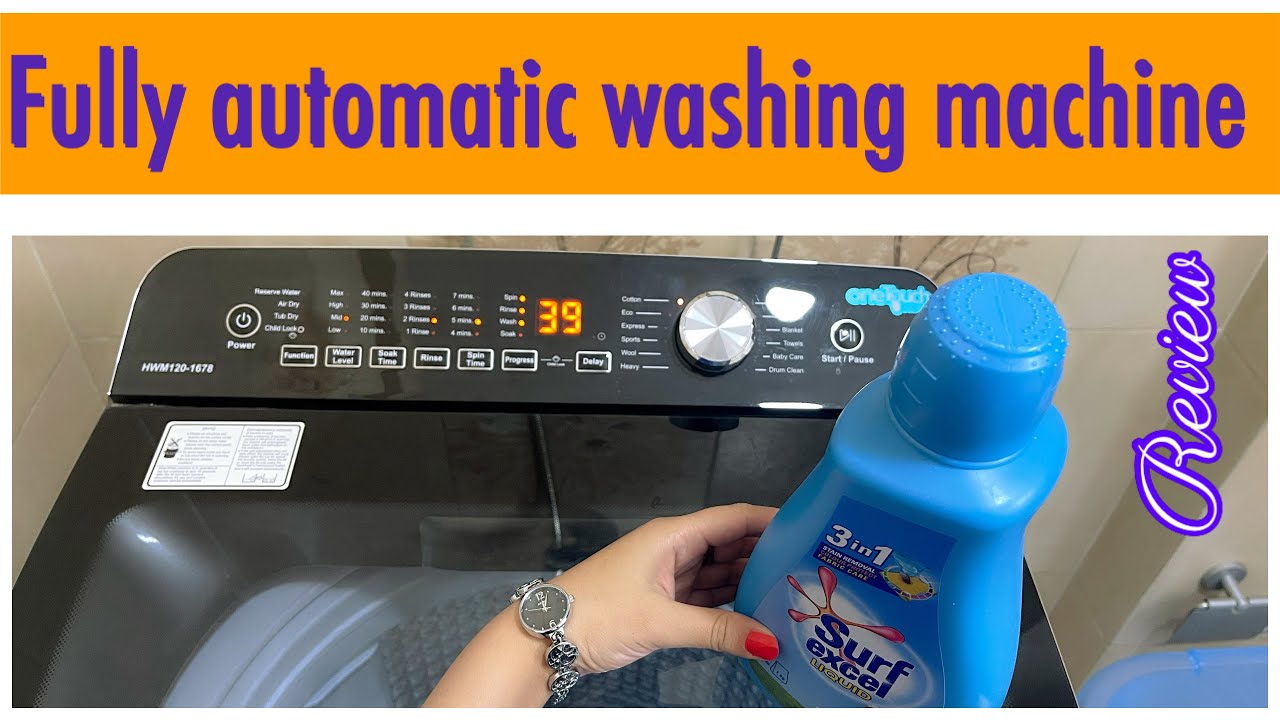 HWM 120-1678||How to use fully automatic washing machine ||67000 RS Only(Ep.01)