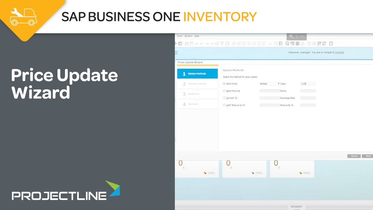 SAP Business One Price Update Wizard | Version 9.2