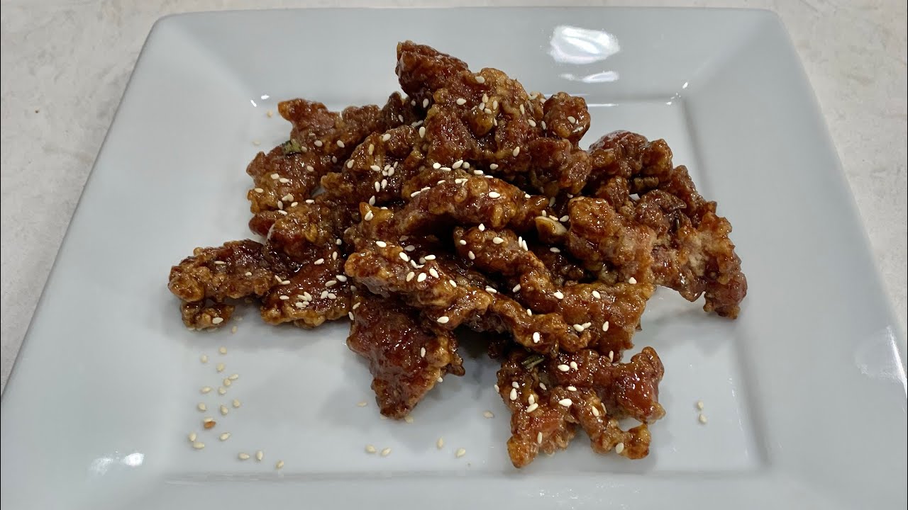 Sesame beef