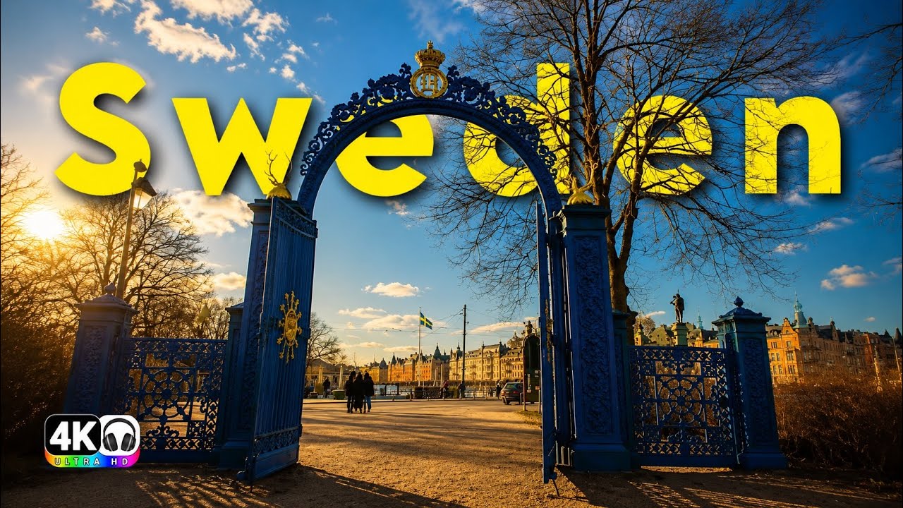Stockholm, Sweden 🇸🇪 in Spring 2025 | Sunny Walking Tour in 4K