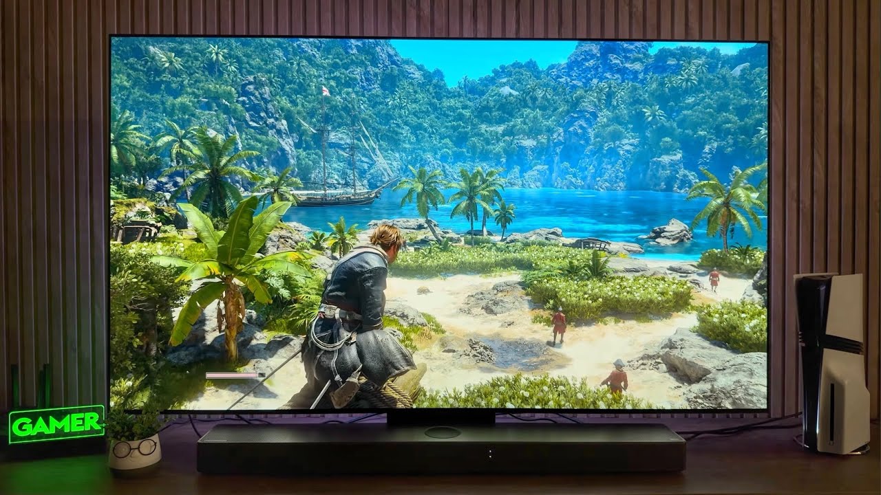 AC Black Flag Resynced выглядит НЕВЕРОЯТНО на PS5 PRO + LG C5 OLED