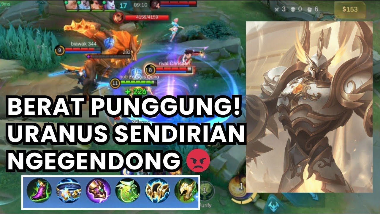 Uranus Jadi Tembok Hidup, Tim Malah Throw 😱