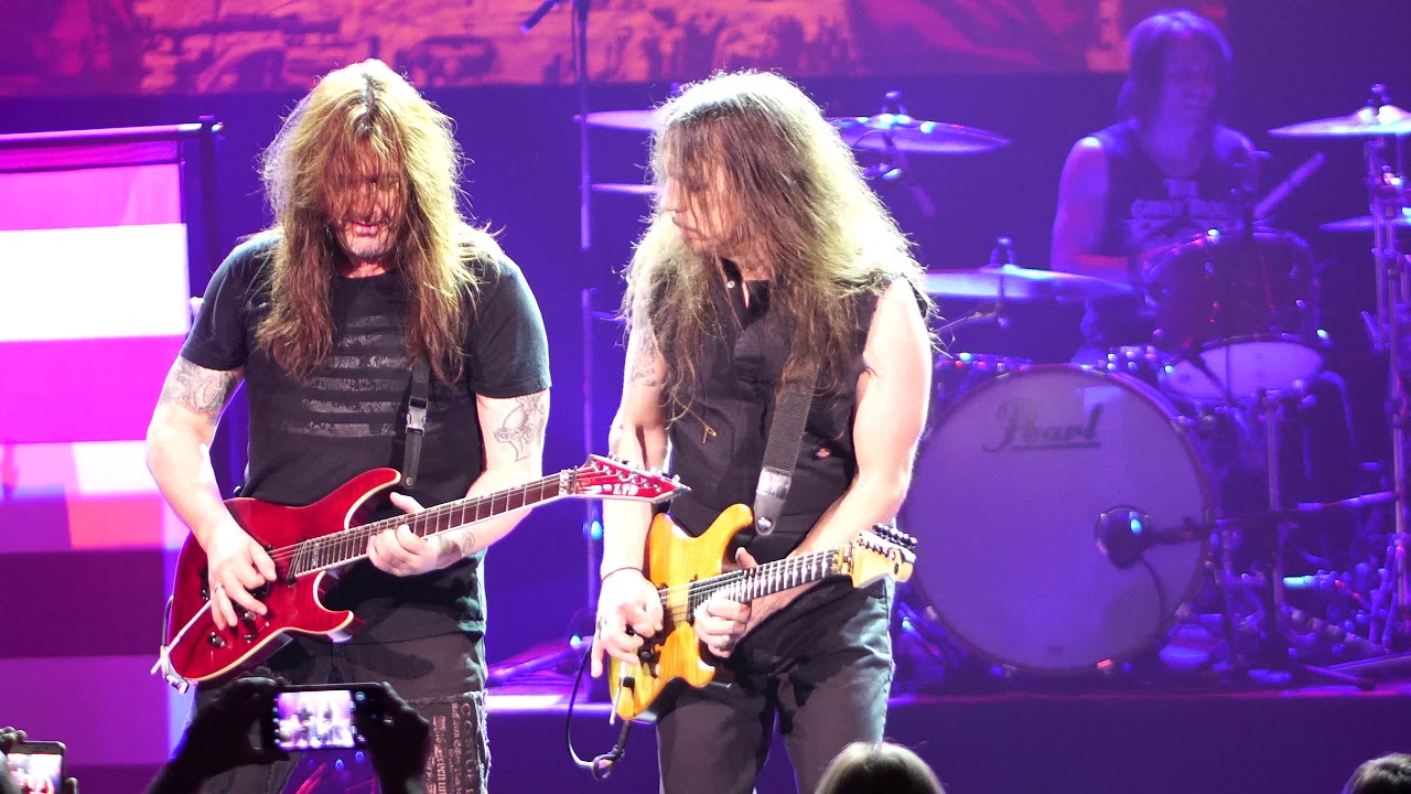 Skid Row/ Snake Sabo and  Scotti Hill dueling guitars 4k video