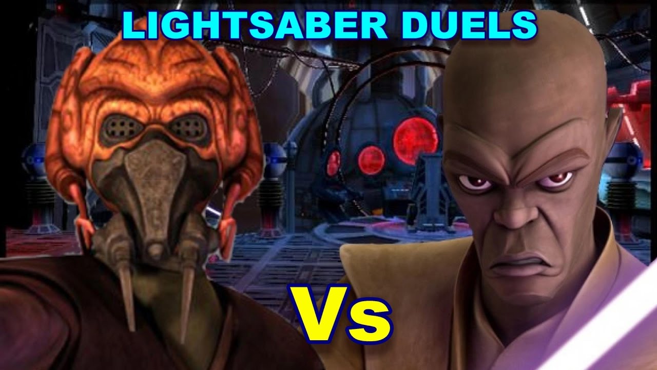 Lightsaber Duels - Plo Koon vs Mace Windu