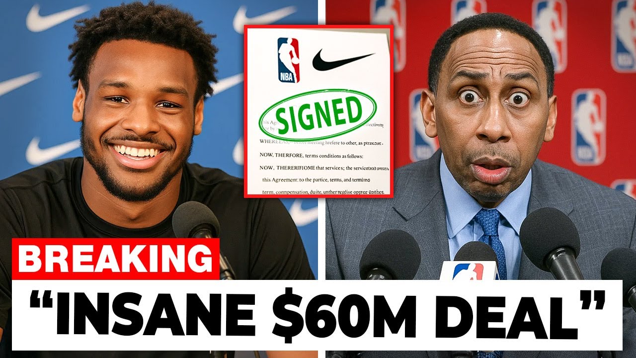 Haters Are STUNNED By Bronny James New $60M Sneaker Deal With Nike!