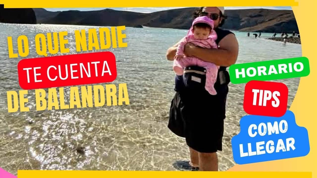 C&oacute;mo llegar a playa Balandra en Carro/ La playa mas bonita de 🇲🇽