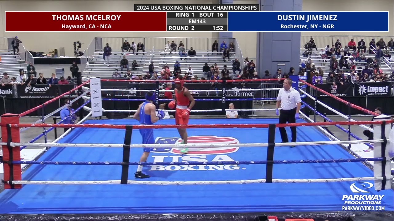 Dustin Jimenez vs. Thomas McElroy USA National Championships 2024 Final (65kg)